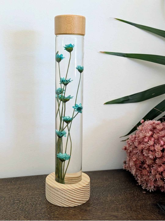 Fleur immergée émeraude