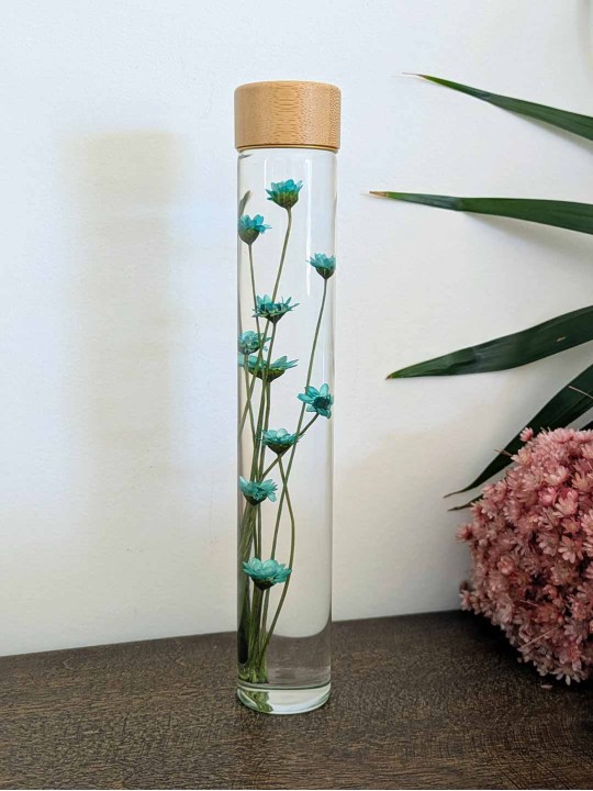 Fleur immergée émeraude