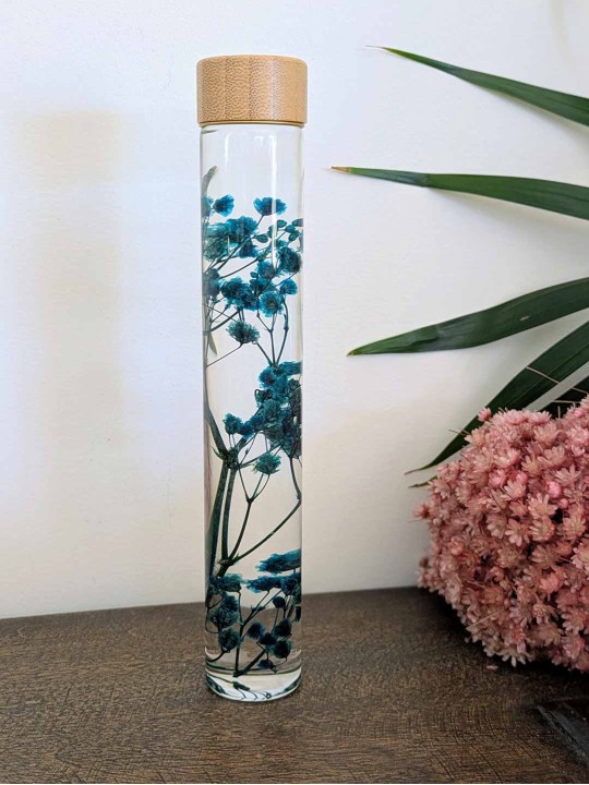 Fleur immergée turquoise Fleur immergée turquoise