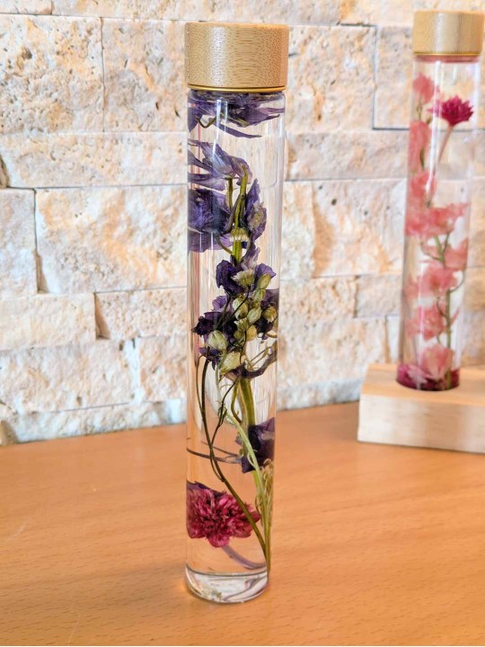 Fleur immergée violette fuchsia Fleur immergée violette fuchsia