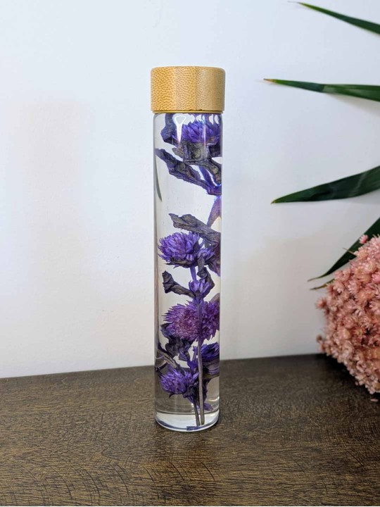 Fleur immergée violette Fleur immergée violette